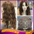 U Part Wig Curly Mono Top Brazilian Human Hair Wig